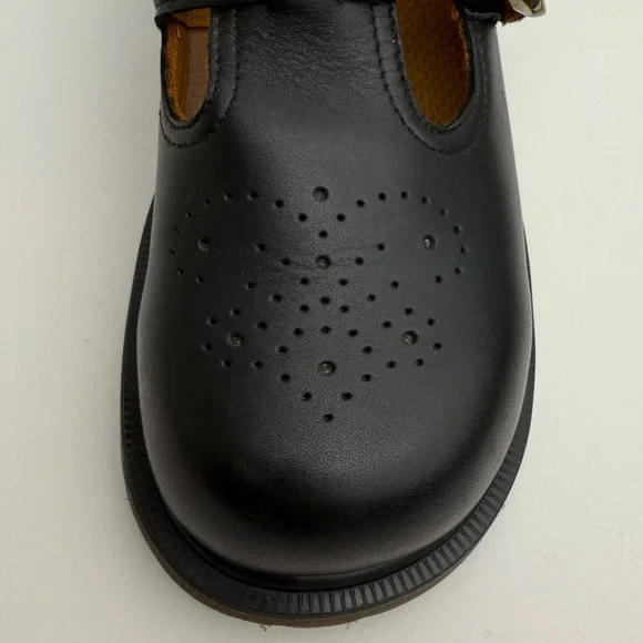 Vintage Dr. Martens England 8065 Black Platform Double Strap Mary Janes UK 6 - Picture 9 of 16